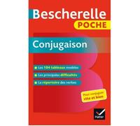 Bescherelle poche Conjugaison - Bescherelle - Outil de conjugaison française - Format poche