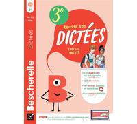 Bescherelle - Réussir ses dictées et progresser en orthographe - 3e Spécial Brevet Règles, exercices d'orthographe & dictées (audio) - Nora Nadifi - Hatier - cartonné - Scolaire / Universitaire