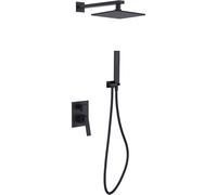 Besco Aspira ensemble de douche encastré noir BP-AII-CZ