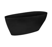 Besco Goya baignoire autoportante 160x70.5 cm ovale noir #WMD-160-GB
