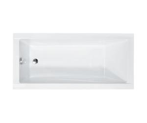 Besco Modern baignoire rectangulaire 130x70 cm blanc #WAM-130-MO