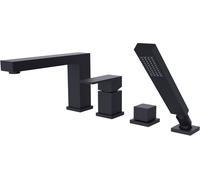 Besco Modern Varium mitigeur bain-douche pour baignoire noir BW-MV4-CZ