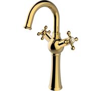 Besco Retro mitigeur de lavabo sur pied doré BU-RI-ZL