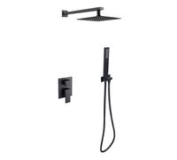 Besco Varium ensemble de douche encastré noir BP-MVII-CZ