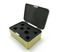 Bescon Deluxe Heavy Duty Brass Metal Dice Box for 7pcs Polyhedral RPG Dice Set