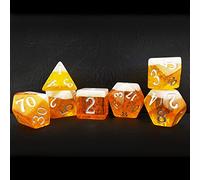 Bescon Oversized Beer Dice Set, Novelty 7pcs BeerDice Polyhedral D&D DND Dice Set of 7pcs; Jumbo Oktoberfest Set