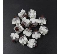 BesDirect 100pcs Switch Keyboard, Interrupteur de Clavier de Jeu Ergonomique, Interrupteur de Remplacement pour Les Prises CIY SMD 3pin Thin pins Compatible avec Le commutateur MX (Marron)