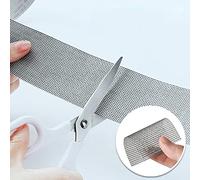 BesDirect Réparation écran Kit Ruban, Fenêtre Mesh Net réparation écran autocollants Patch, auto-adhésives fenêtre moustiquaire Patches, couvrante trou Accueil Anti-moustiques (Gris)