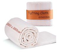 BESGEER 203×203cm tufting cloth avec lignes pour punch needle & tufting gun