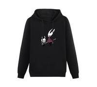 Besiege Hollow Knight Skull Video Game Hoodies Pullover Hoody Black Sweatershirt S