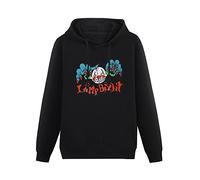 Besiege Limp Bizkit Scary Clown Hoodies Pullover Hoody Black Sweatershirt 3XL
