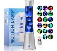 Besight Lampe à Mouvement Liquide Grande 40cm avec 17 Changements de Couleur et Télécommande pour Enfants et Adultes Veilleuse de Table Chambre Bureau Décoration Cadeau d'Anniversaire et de Noël