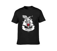 Besiktas Istanbul Turkiye Mens Black T-Shirt M