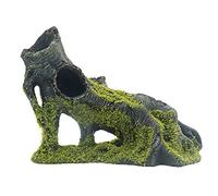 Besimple Arbre Artificiel en résine pour Aquarium, décoration d'aquarium, Tronc d'arbre, Branche pour Habitat de Reptiles, décoration d'aquarium, cachette, Grotte, cabane