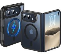BESINPO Magnétique Coque pour iPhone Duo,Compatible avec MagSafe (Noir) | Protection Renforcée Antichoc pour iPhone Duo Coque, Robuste Translucide Mat Coque de Protection pour iphone Duo Apple