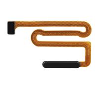 BESJMYT Bouton d'alimentation et capteur d'empreintes digitales pour Samsung Galaxy A13 5G Noir Câble flexible de rechange - Bouton d'alimentation latéral marche/arrêt bouton de commande connecteur