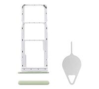 BESJMYT Plateau de carte SIM de remplacement pour Samsung Galaxy A05 (version SIM unique) Vert clair Support adaptateur avec éjecteur d'aiguille pour A05 SM-A055F