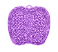 BESKAR Brosse Pieds Douche avec Ventouses Antidérapantes, Foot Spa Brosse pour Nettoyer et Exfolier les Pieds, pas de Flexion, pied Acupuncture Mat pour Détendre Les Pieds