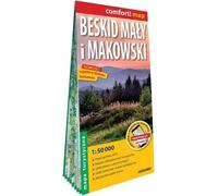 Beskid Mały i Makowski carte touristique laminée 1:50 000