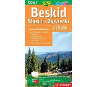 Beskid Śląski i Żywiecki - carte touristique 1:75 000