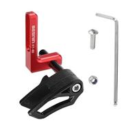 BESNIN Guide-Chaîne Vélo de Route Single Speed, Protège-Chaîne Vélo de Gravel en Alliage d'Aluminium - pour Monoplateau 40-56T et Montage du Dérailleur Avant (Rouge)