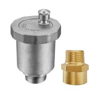 BesNPT Kit de valve à flotteur automatique, valve d'aération en acier inoxydable NPT de 1,27 cm