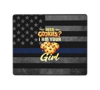 Besoin De Cookie ? Je suis Ta Fille Tapis Souris Portable Tapis De Souris Bords Cousus Mouse Pad pour Gamer Pc Jeux 25X30Cm