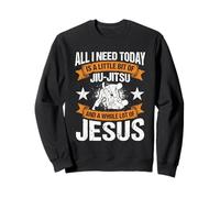 Besoin de Jiu-Jitsu Jésus Chrétien Dieu Amour Sport Arts Sweatshirt