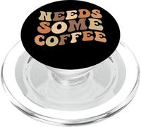 Besoin d'un Peu de café PopSockets PopGrip pour MagSafe