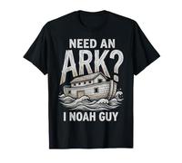 Besoin d'une Arche I Noah Guy Funny Christian Bible Noah T-Shirt