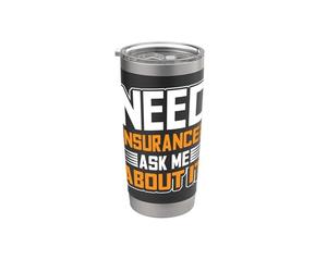 Besoin d'une assurance ? Posez-moi des questions à ce sujet Gobelet isotherme en acier inoxydable double paroi