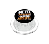 Besoin d'une Assurance ? Posez-Moi des Questions à ce Sujet PopSockets PopGrip pour MagSafe