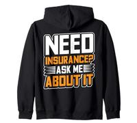 Besoin d'une Assurance ? Posez-Moi des Questions à ce Sujet Sweat à Capuche