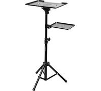 Bespeco LPS100 Support pour Ordinateur Portable/Projecteur Noir