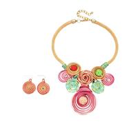 BESPORTBLE 1 Ensemble Africain Boucles Oreilles Décoratives Accessoires de Mode