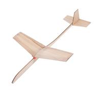 BESPORTBLE 1 Ensemble Bois Avion Glisseur pour Garçon Fille Kit DIY Bois Éducatif pour Projets Scolaires et Activités de Plein Air Apprentissage des Principes Aérodynamiques