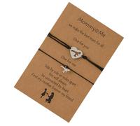 BESPORTBLE 1 Ensemble Bracelet Garçon Fille Acier Inoxydable Noir Ensemble de Bracelets Dinosaures Correspondants pour Fête Thématique avec Charms Animaux Design Unique et Confortable pour et