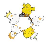 BESPORTBLE 1 Ensemble Broche de Canard de Pins de Vêtements Amusants pour Sac et Accessoires Parfaits pour Fêtes et Occasions Spéciales