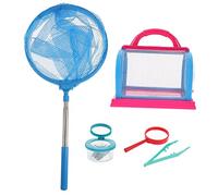 BESPORTBLE 1 Ensemble Coffret Observation Insectes pour Garçon Fille Kit de Capture avec Loupe pour Activités de Plein Air Camping et Nature Éducatif pour Garçons et Filles Ans