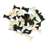 BESPORTBLE 1 Ensemble Jeu Échecs Plastique de Pièces Échecs de Remplacement Hauteur Roi Accessoires Internationaux Parfait pour Enseignement et Projets Créatifs
