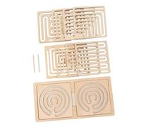 BESPORTBLE 1 Ensemble Jouets Bois pour Garçon Fille Développement des Compétences Motrices et Cognitives Montessori pour Interaction Parent Garçon Fille