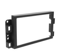 BESPORTBLE 1 Ensemble Kit de Montage Tableau de Bord Double Din pour Autoradio Véhicule Garniture Résistante aux Intempéries Installation Facile Cadre Audio pour Modification Voiture