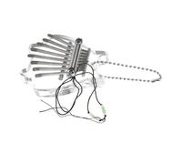 BESPORTBLE 1 Ensemble Mini Kalimba Touches Portable Piano à Pouce Cristal avec Instrument de Musique pour Débutants Parfait pour Voyages et Réunions Familiales