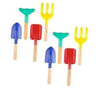 BESPORTBLE 1 Ensemble Outils de Jardinage Truelle Râteau Fourche et Pelle pour Creuser et Transplanter pour Jardiniers et Aménagement Paysager