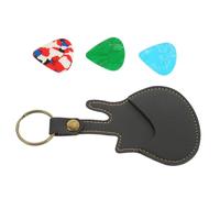 BESPORTBLE 1 Ensemble Porte Médiator de Guitare avec Étui et Médiators Colorés Sac de Rangement Pratique pour Musiciens et Amateurs de Musique Couleur Aléatoire Couleur Aléatoire