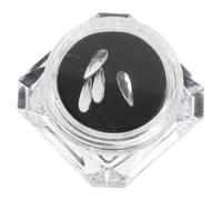 BESPORTBLE 1 Ensemble Sclume joyaux dents bijoux bouche prothèses dentaires fausses gemme décoration gemmes dentaires dent de bijoux décor de dent fausse dent strass blanche