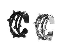 BESPORTBLE 1 Jeu Bague Brindilles Rétro Couche Ancien Bijoux Mariage Anneau Bagues À La Mode e Vintage e En Forme De Brindille Décor De e De Doigt e Femme Alliage 2 Pièces