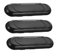 BESPORTBLE 1 Jeu Boîte De Fléchettes pour Fléchettes - Portable pour Fléchettes - Rangement pour Fléchettes Titulaires Tungstène Barils De Cas Plastique Black 3 Pièces