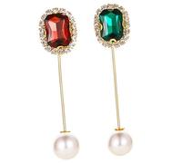 BESPORTBLE 1 Jeu Broche De Femme Épingle À Perles Pour Costume Et Tuxedo Accessoires De Mode Pour Occasions Spéciales 2 Pièces