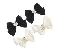 BESPORTBLE 1 Jeu Clip De Chaussure D'arc Clips Chaussures Femme Décoration De Chaussure Charmes Pour Les Filles Agrafe Mignon Décor De Chaussures Pince À Chaussures Pour Femmes Métal 2 Paires